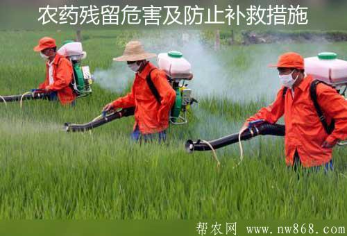 農作物農藥殘留危害及防止補救措施