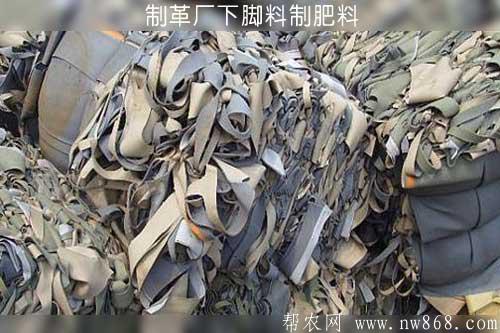 皮革下腳料制肥料和煤渣制磚技術